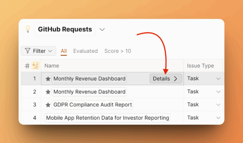 Выбор задачи из списка