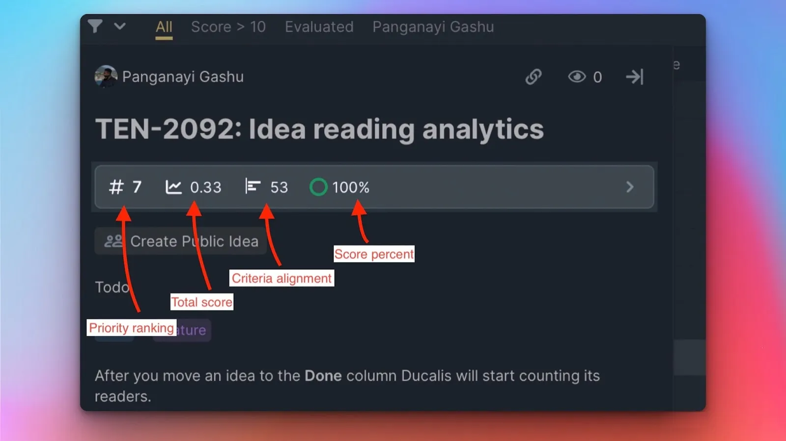 Свернутый блок переоценки с превью