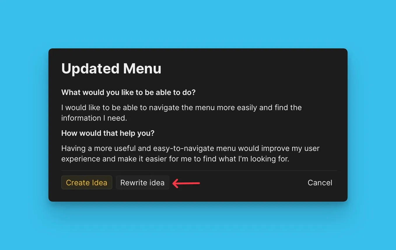 Переписать черновик, сгенерированный AI