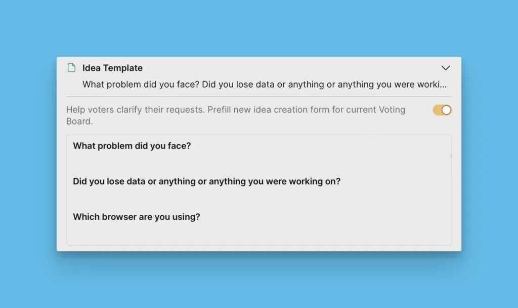 Пример шаблона баг-репорта