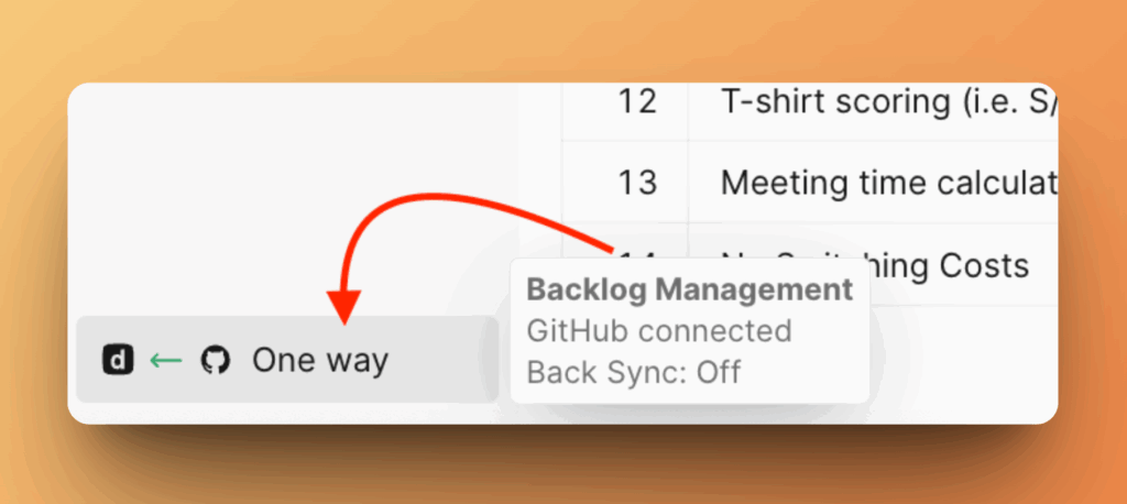 Расположение раздела Backlog Management