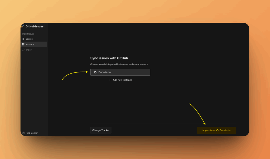 Выбор инстанса