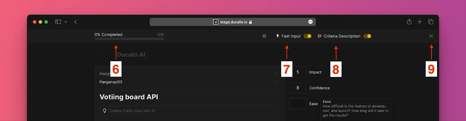 Кнопка выхода из режима фокуса
