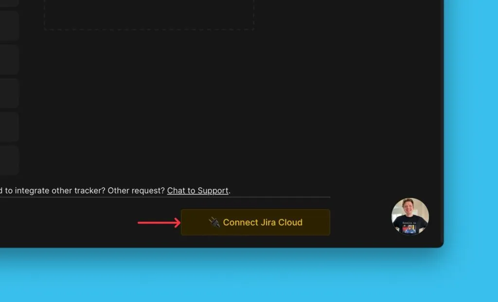 Кнопка Connect Jira Cloud