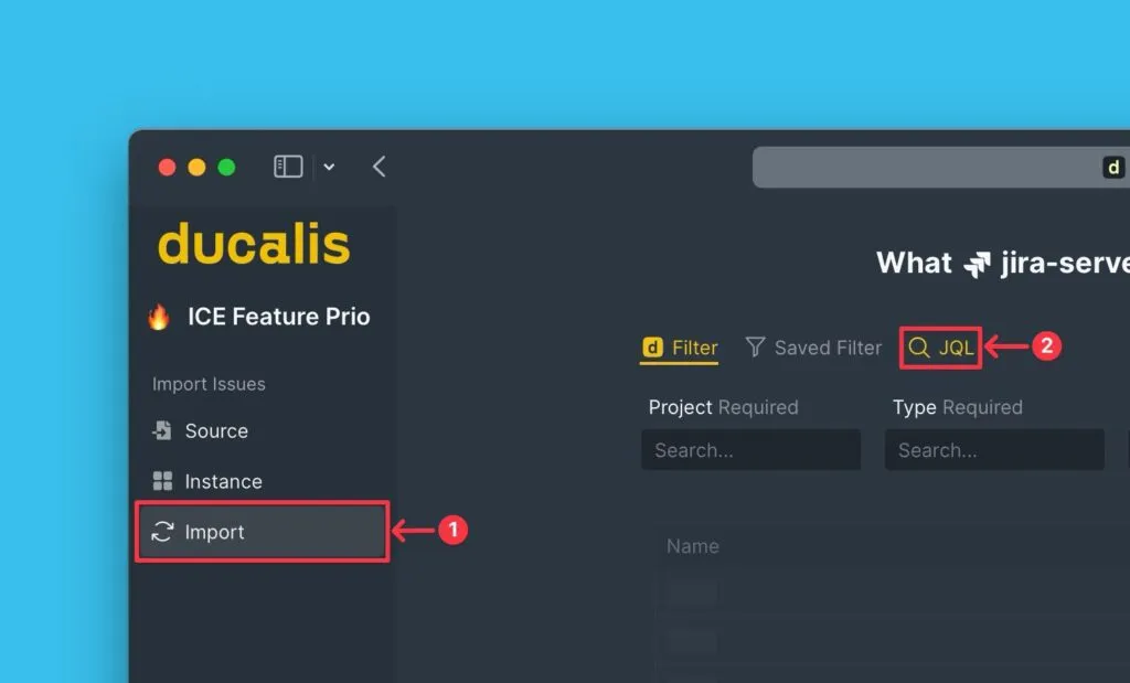 Опция JQL-фильтров