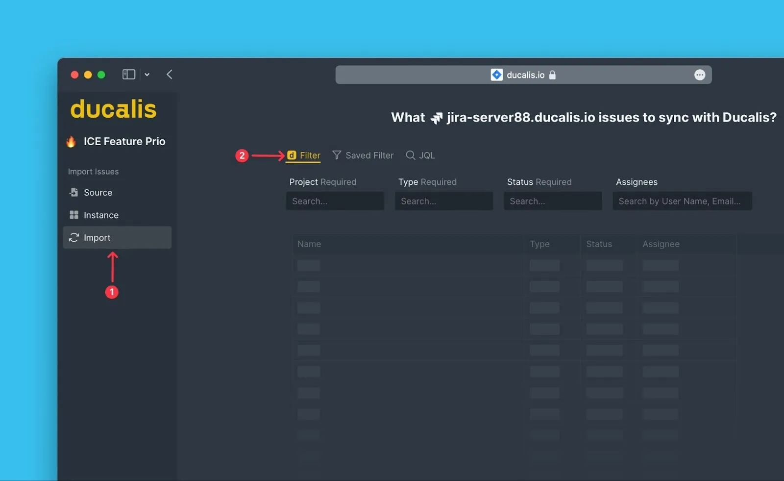 Опция фильтров продукта