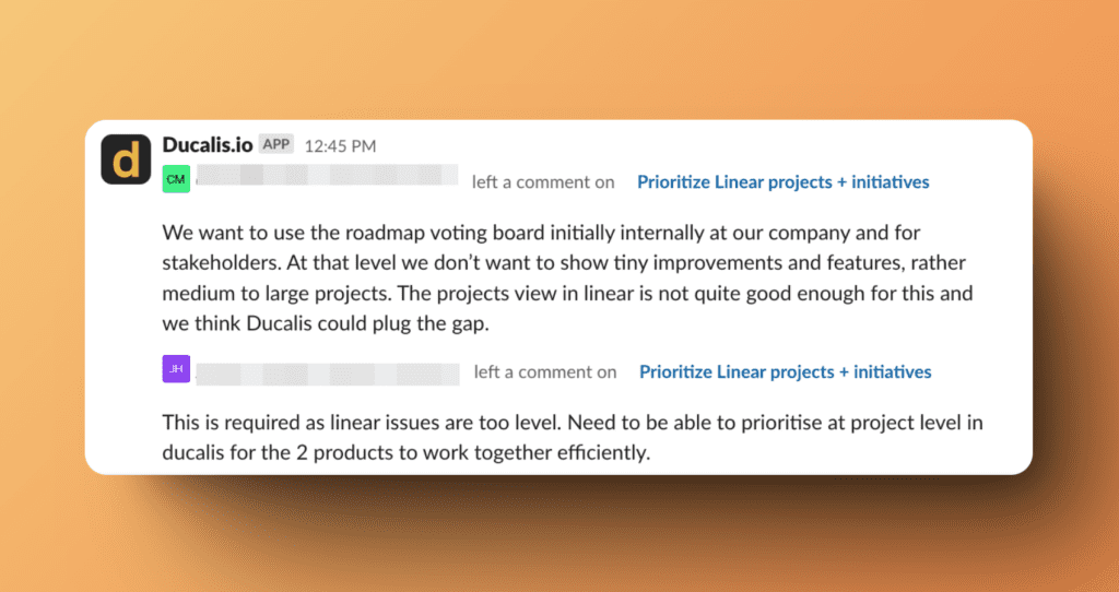 Пример уведомления о новом комментарии