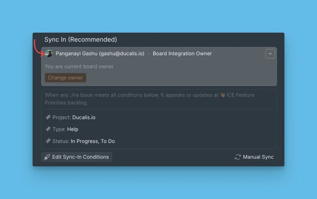 Подтверждение нового владельца Доски