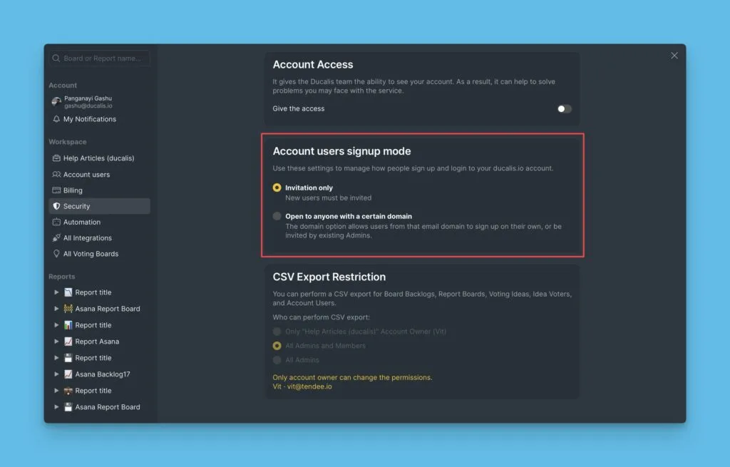 Варианты режимов регистрации