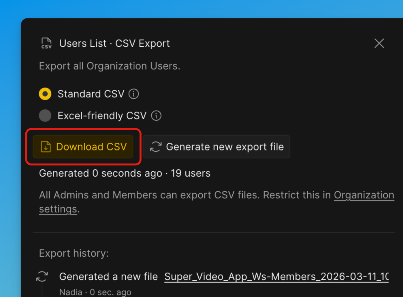 Кнопка скачивания