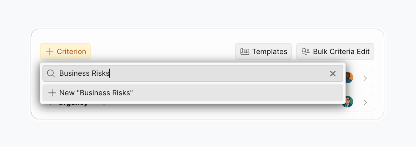 Кастомизируйте фреймворк критериев