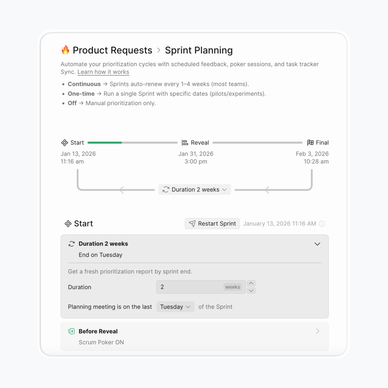 Создайте привычку спринта приоритизации