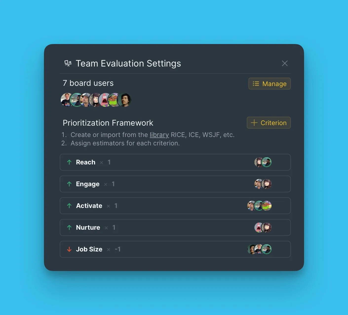 Новая Доска с фреймворком