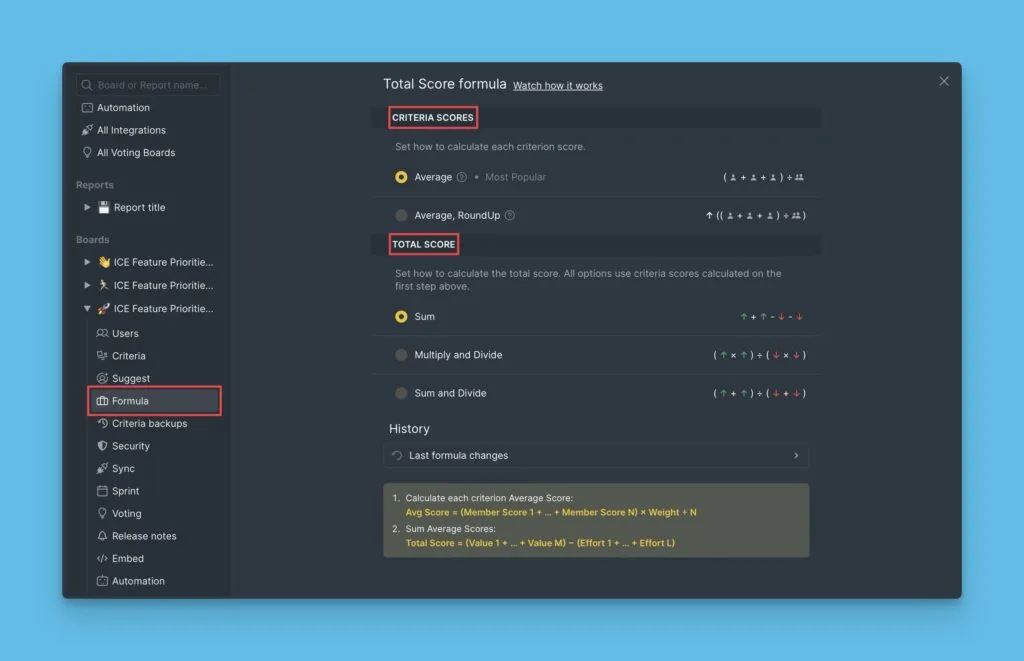 Двухэтапный расчёт: оценка критерия, затем финальная оценка