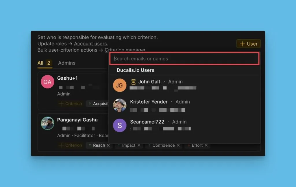 Поиск пользователей