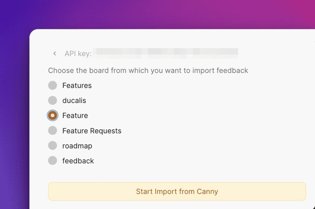 Выпадающее меню выбора доски