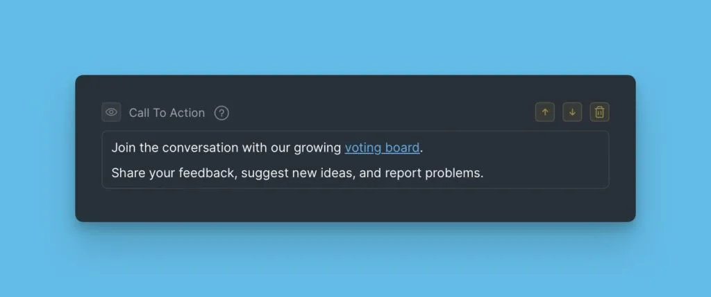 Блок Call To Action