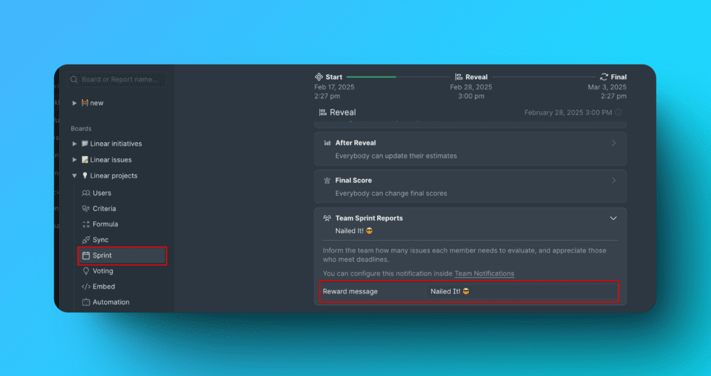 Редактор сообщения благодарности
