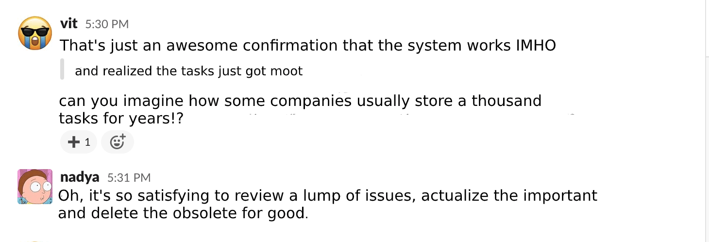 Пример приоритизации задач