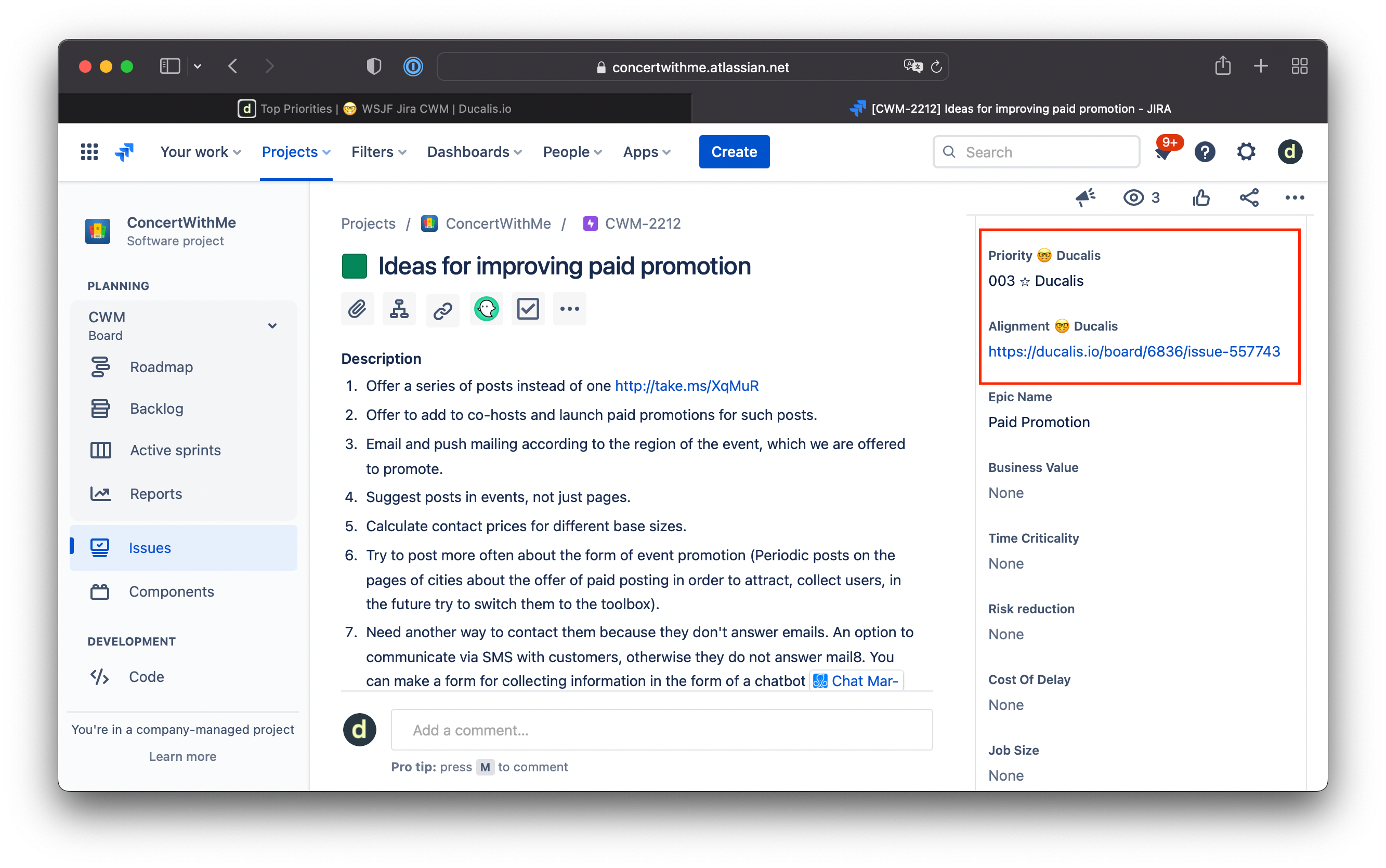 Ранжирование Задач Jira по полю ранга приоритета