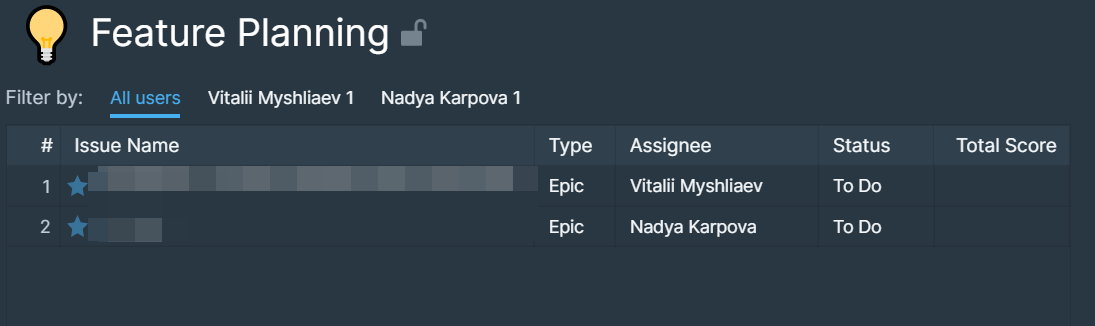 Импортированные задачи