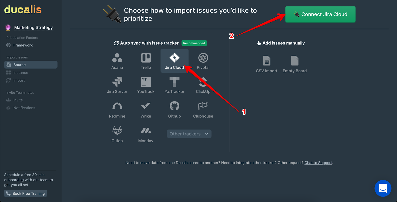 Выбрать Jira Cloud