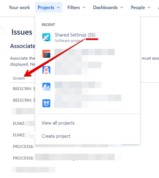 Общие настройки проекта