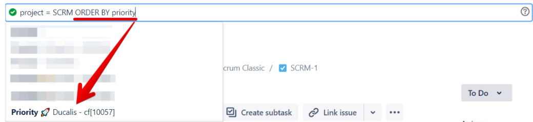 Сортировка по приоритету