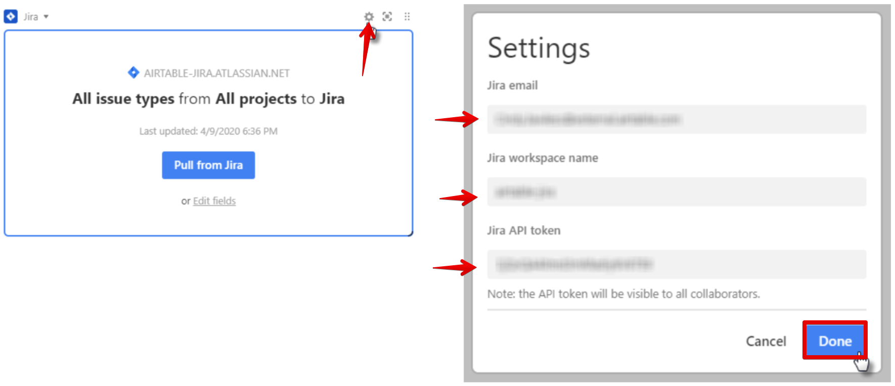 Обновить учётные данные