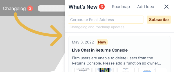 Кнопка виджета с индикатором уведомлений