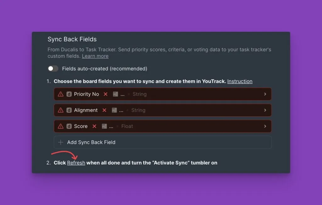 Кнопка обновления